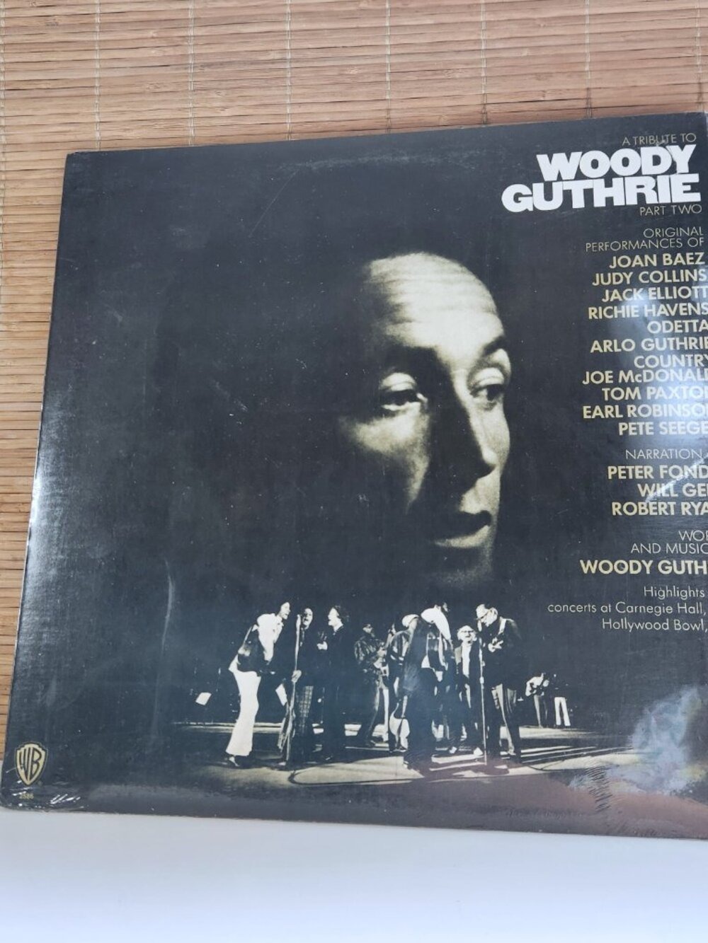 Vintage 1972 Tribute To Woody Guthrie Part Two Vinyl Record Album Sealed